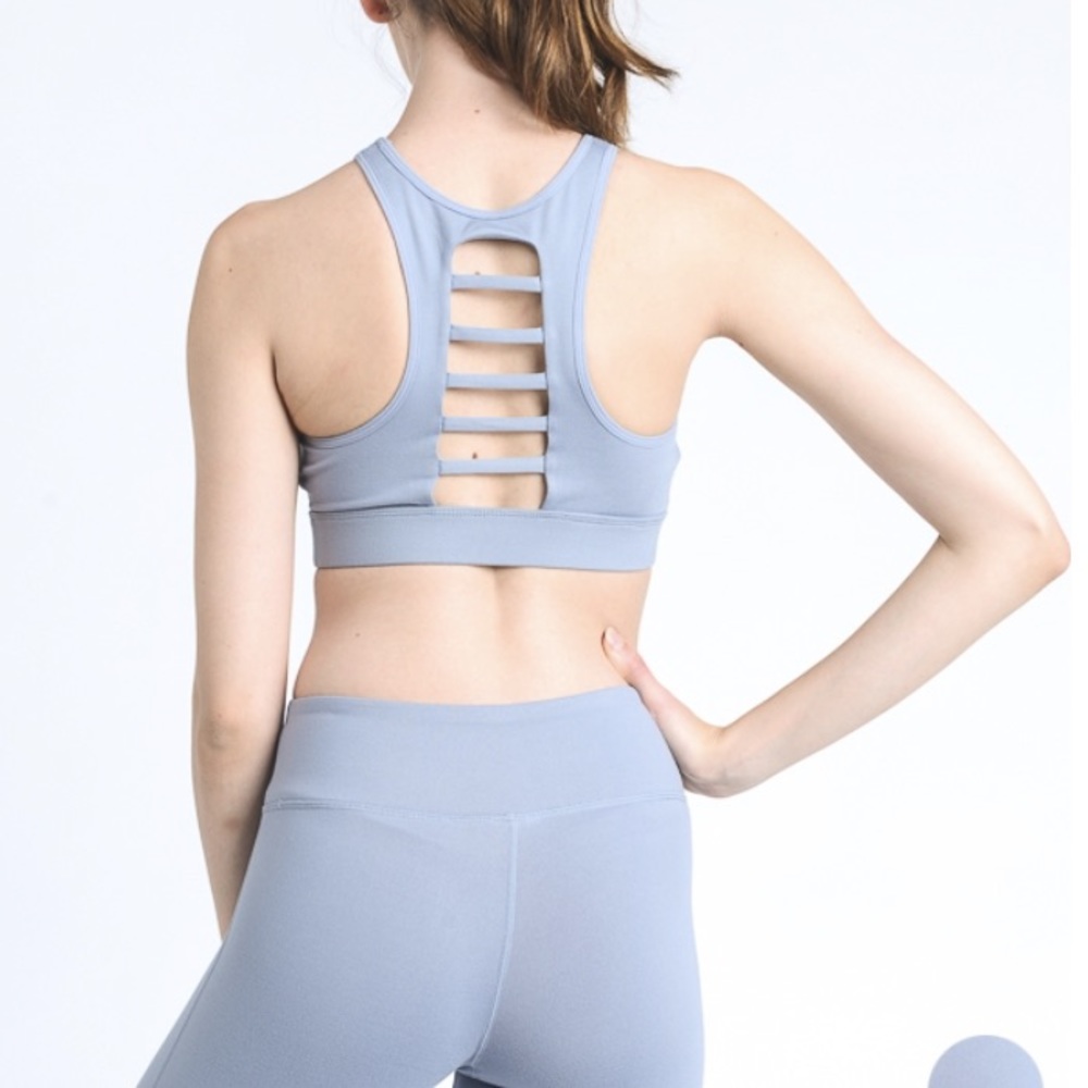 Strap back bra
